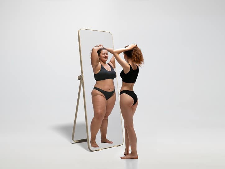 Fat lady vs Slim lady